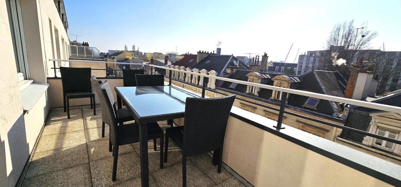 Charmant Appartement Proche Centre Ville 兰斯 外观 照片